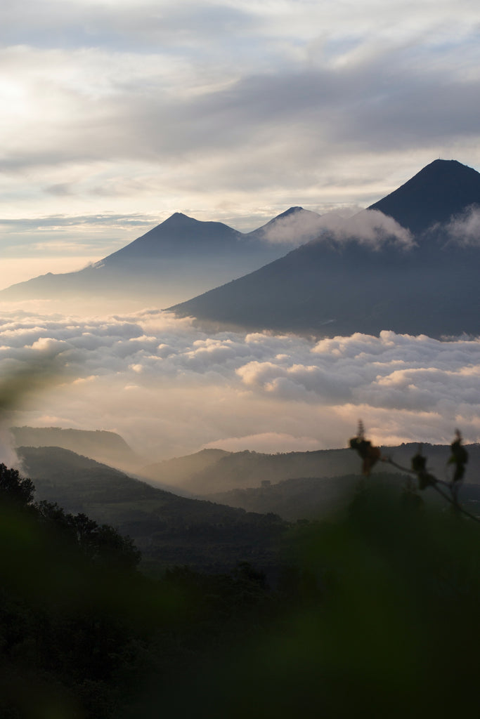 majestic peaks of Guatemala