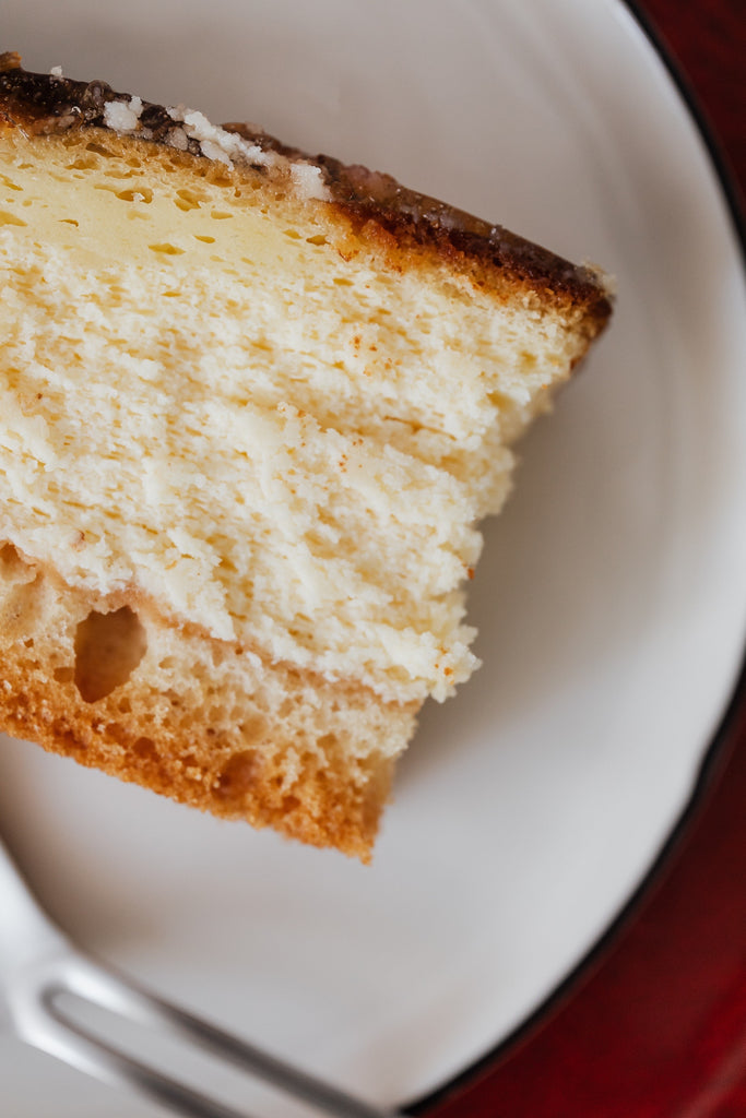beautiful slice of our Boston cream Pie