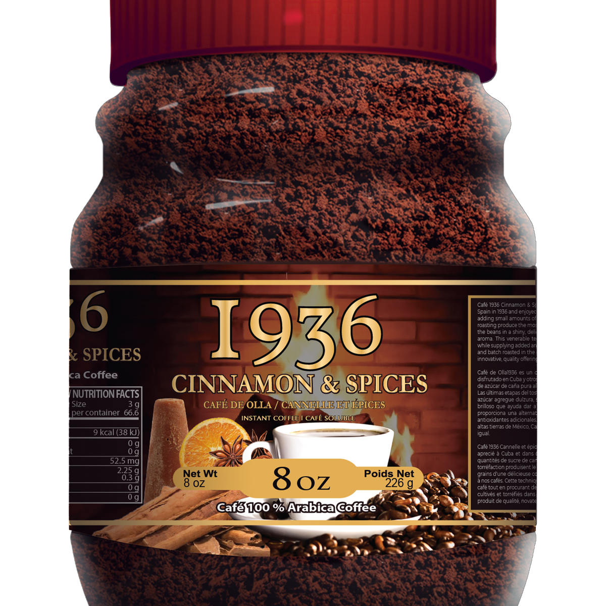 1936 Torrefacto Cinnamon & Spices / Instant Café de Olla